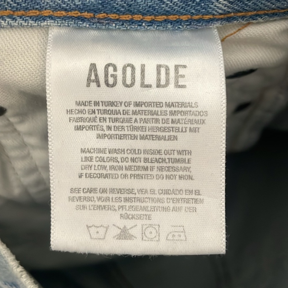 AGOLDE 90’s jeans in light wash - Picture 8 of 9